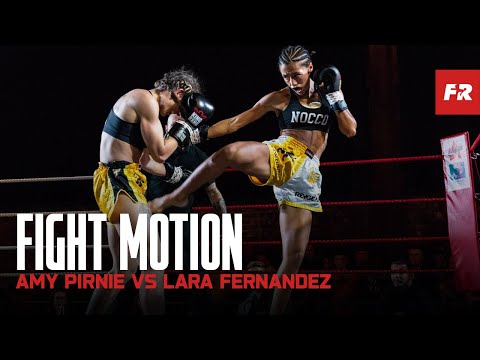 Amy Pirnie vs Lara Fernandez: Lion Fight 68 Glasgow | Muay Thai In Slow Motion
