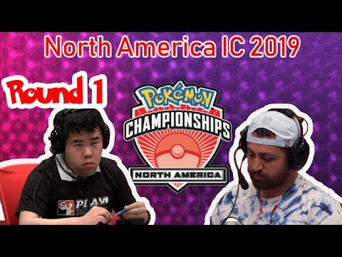 Round 1 Zheyuan Huang Vs Sohaib Mufti - 2019 Pokémon North American International Championships VGC