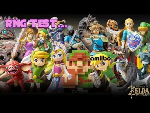 Zelda: BOTW (Scanning All Zelda Amiibo's) RNG Test