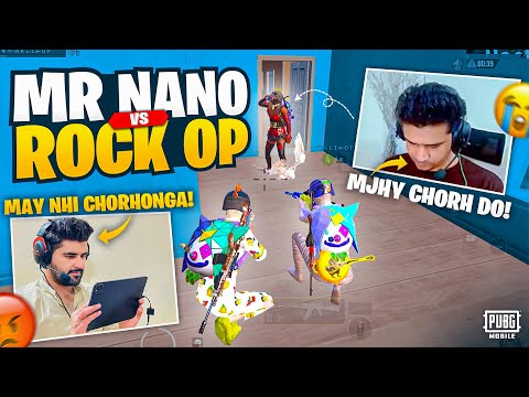 mr Nano vs Rock Op | Sniper King vs Livik King / PUBG Mobile | Rock Op