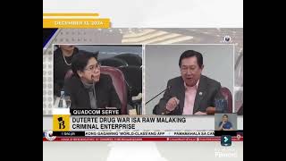 Duterte drug war isa raw malaking criminal enterprise