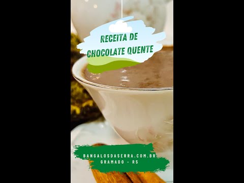 Receita de Chocolate Quente em Gramado