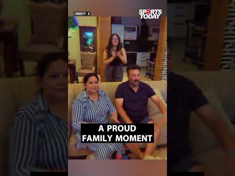 How Abhishek Sharma's family celebrated his maiden T20I century | Sports Today