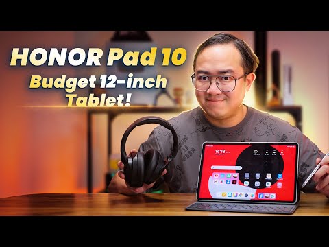 HONOR Pad 10 - Budget 12-inch AI Tablet for Work and School!