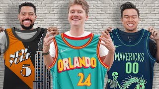Whoever has the BEST Custom NBA Jersey, Wins the Mystery Box!