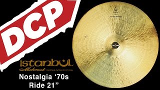 Video thumbnail for Istanbul Mehmet Nostalgia 70's Ride Cymbal 21" 2033 grams by Drum Center of Portsmouth
