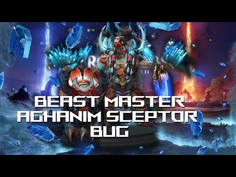 Dota 2 Beastmaster Aghanim sceptor bug Patch 7.33