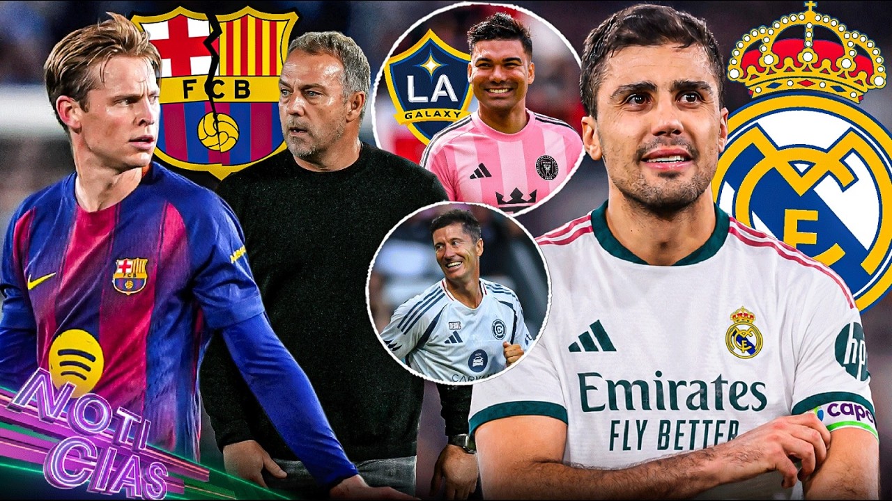 ¿Rodri al Real Madrid? ¡Lo último! | Relación rota en el Barça | Debutó Lewy; habló Casemiro
