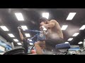 Shirtless Asian Man Training His Chicken Legs
