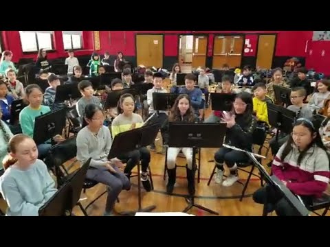 Beginner Band Fire's Edge run-through. Yea!!!