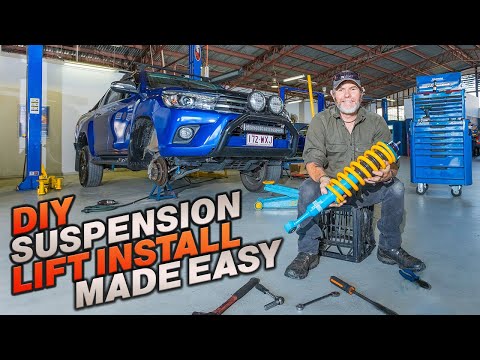 DIY LIFT KIT INSTALL SECRETS! How to install a 4x4 lift kit at home in half a day