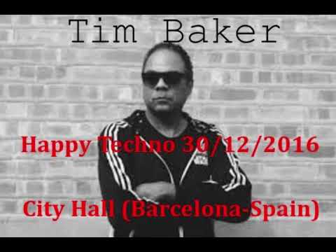 Tim Baker Happy Techno   City Hall Barcelona   Spain   30/12/2016