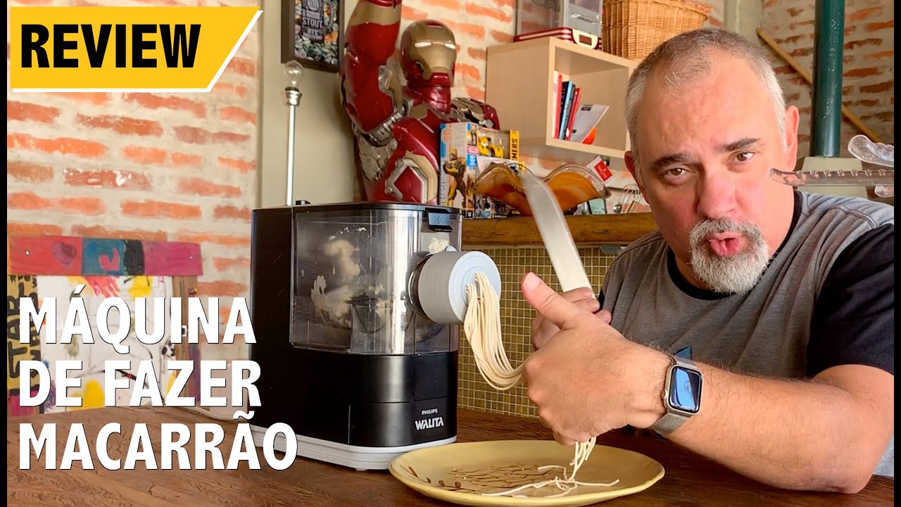 Máquina de Fazer Macarrão Pasta Maker Philips Walita | REVIEW