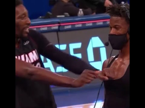 Bam Adebayo Ruins Jimmy Butler's Interview With Some Fancy Dancy  😂