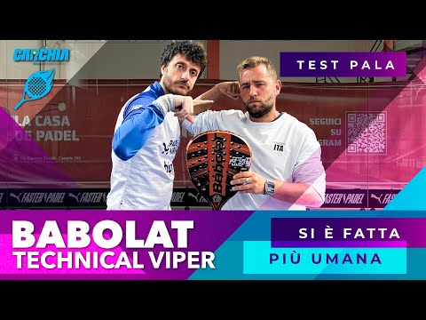 Babolat TECHNICAL VIPER: Recensione (ENG SUBS). E se vi dicessi che può essere usata anche a destra?
