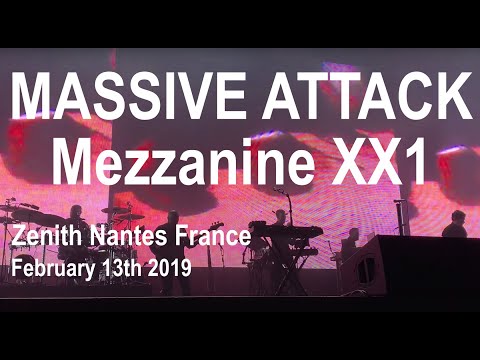 MASSIVE ATTACK Live Full Concert 4K @ Zenith Nantes France February 13th 2019 Mezzanine XX1 Tour