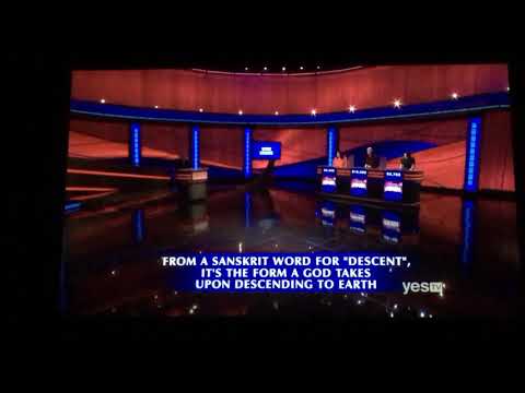 Final Jeopardy, “Word Origins” category - Ellen Keane Day 2 (11/28/19)