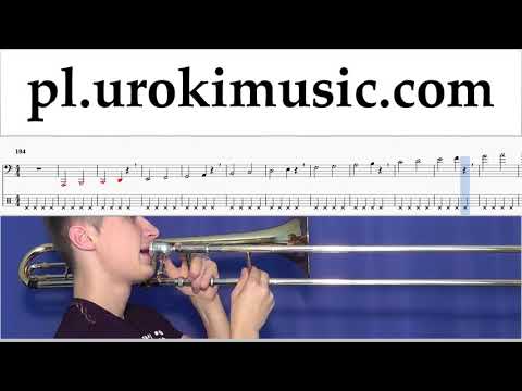 Nauka Gry Na Puzonie Shakira - Me Enamoré Nuty Poradnik Część 1 um-i463