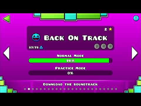 Back on Track: mastering the Classic Geometry Dash Level!