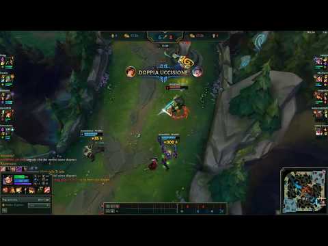 League Of Legends / Wood Play / Pyke COMBO Miss Fortune VS Tristana Sona