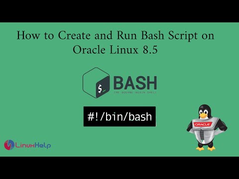 running bash script in linux geeksforgeeks Images... How to Create and Run Bash Script on Oracle Linux 8.5 | LinuxHelp Tutorials