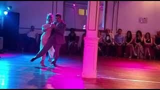 Delfina Pissani y Diego Martin Valero (Milonga "Hombre" )