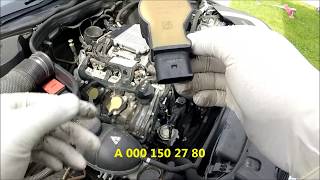 m272 Mercedes w212 e350 ignition coil replacement P0301