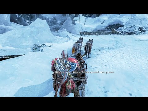 Kratos talks about killing Sisters of Fate & Zeus - God of War Ragnarok