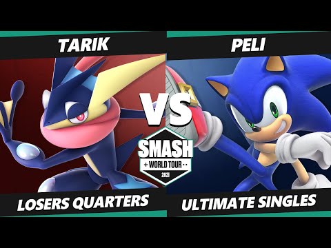SWT EU RF Losers Quarters - Tarik (Greninja) Vs. Peli (Sonic) SSBU Ultimate Tournament