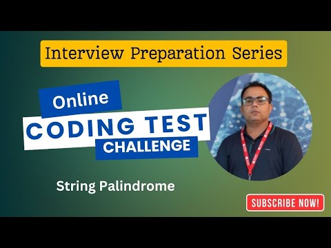 String Palindrome Interview Question Coding Interview Prep Python