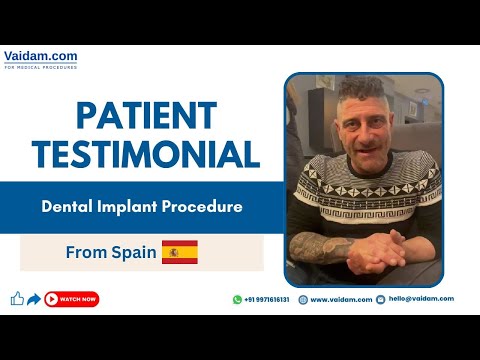 Patient from Spain Underwent Successful Dental Implant Procedure In Turkey