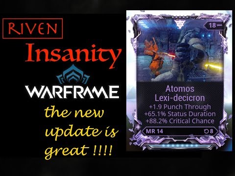 Riven Insanity: Atomos Oberon's build