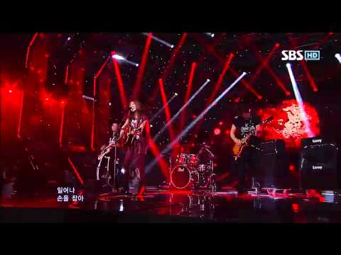 Jammin [Wake Up] @SBS Inkigayo Popular song 20120826