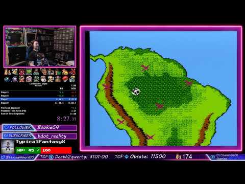 NES Codename: Viper 11:21:966 [Previous WR] - Twitch Stream