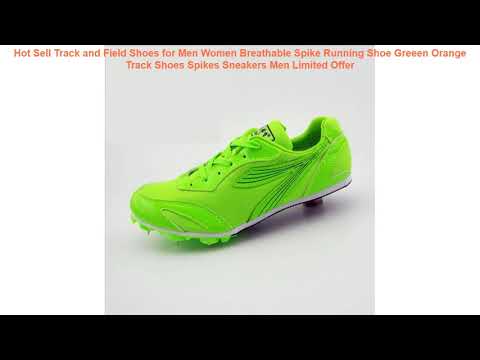 Hot Sell Track and Field Shoes for Men Women Breathable Spike Running Video