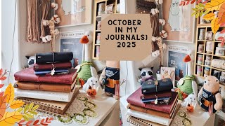 October in my journals (2025).