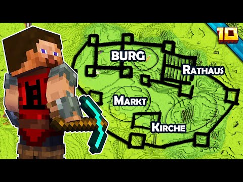 🔴 Stadt Planen und Bauen | Craft Attack 10