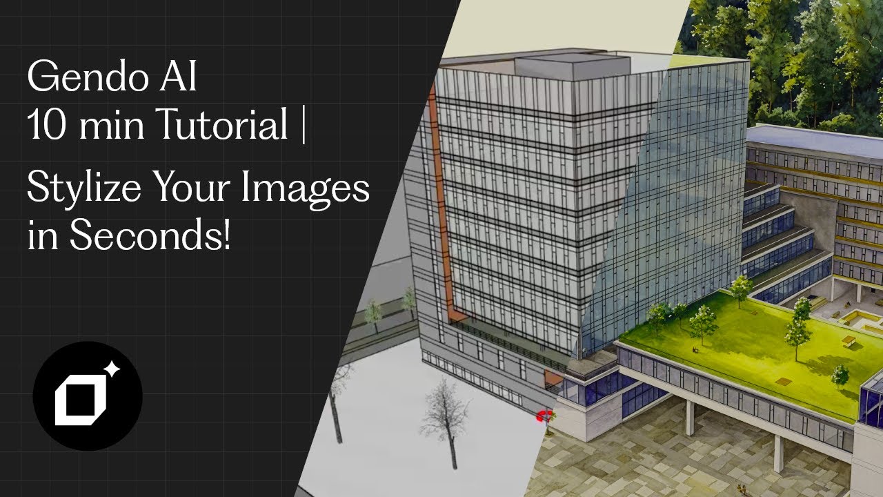From SketchUp to Photoreal in 5 Steps - Gendo tutorial video