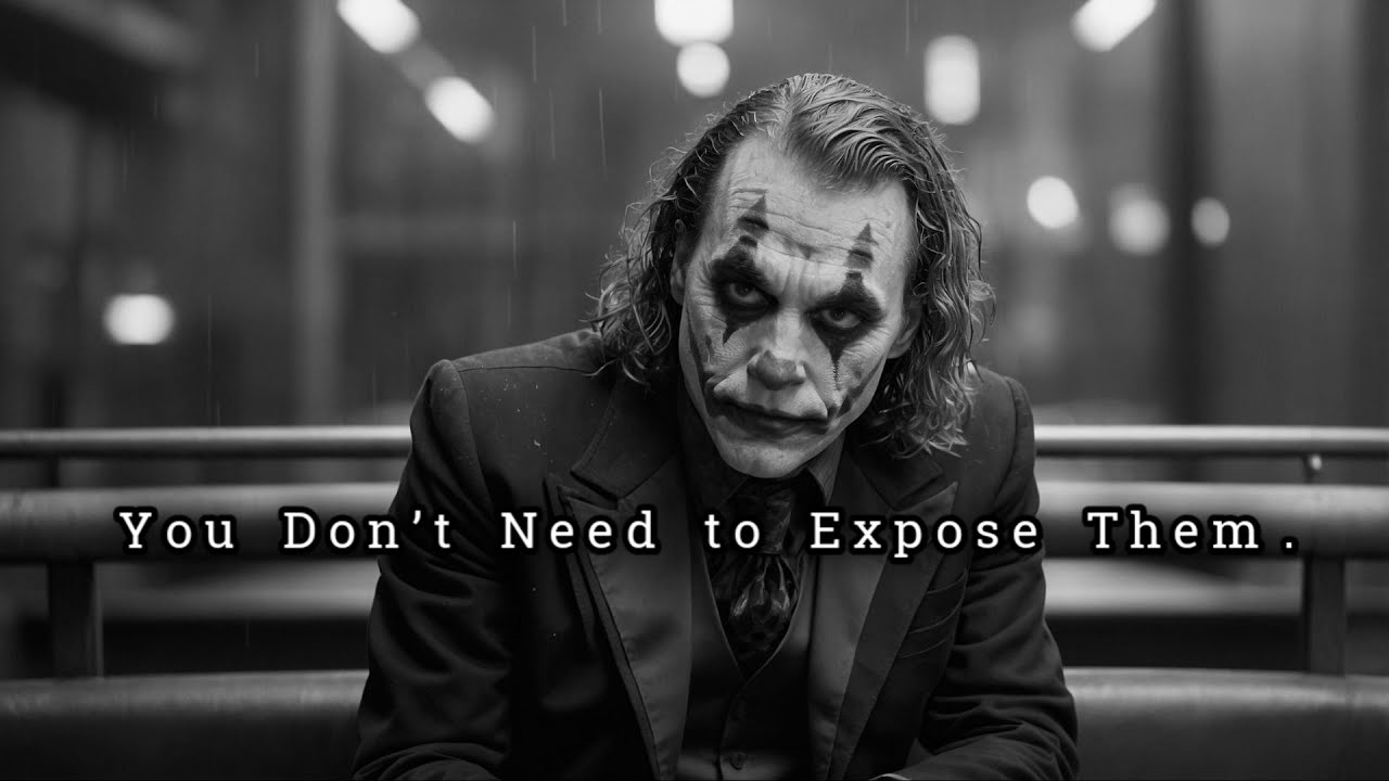 You Don’t Need to Expose Them, Their True Colors Will Do It for You