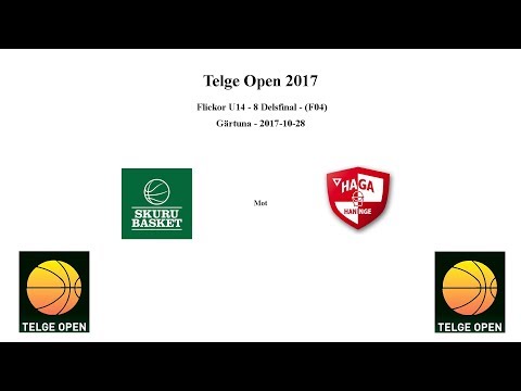 Skuru Basket (F04) mot Haga Haninge - Telge Open - 2017-10-28
