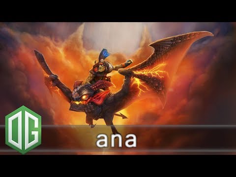 OG.Ana Batrider Gameplay - Ranked Match - OG Dota 2.