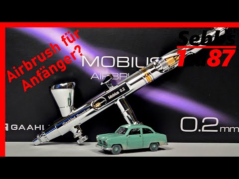 Professional airbrush at an entry-level price? We test the Mobius 0.2 from Gaahleri