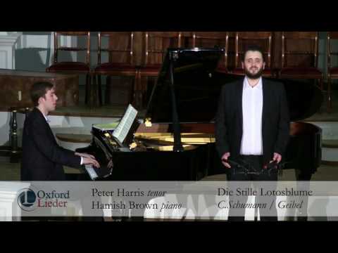 Oxford Lieder Young Artist Platform: Peter Harris & Hamish Brown