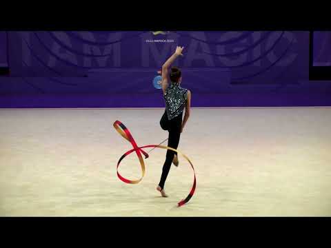 GAILIUNAITE Charlotte (NOR) - 2023 Rhythmic Junior Worlds Qualifications RI Individual