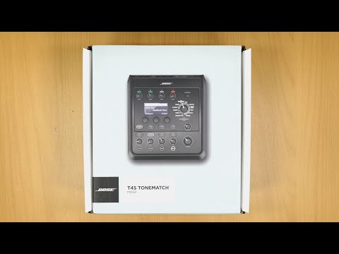 Bose T4S ToneMatch Mixer - Unboxing & First Look