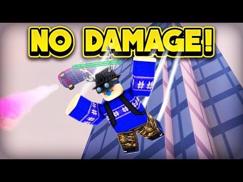 Insane No Fall Damage Glitch Roblox Jailbreak - 
