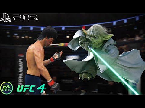 UFC 4 | Bruce Lee VS Yoda(Star Wars) |  PS5