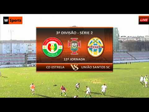 Futebol ⚽️ CD Estrela 0 - 2 União dos Santos SC