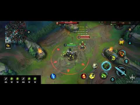 WILD RIFT - Urgot W Toggle Auto Combo