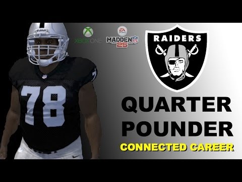 Madden 25: Quarter Pounder Oakland Raiders Connected Career (Xbox One) - EP2